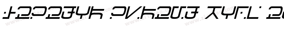 Visitor Script Bold Italic字体转换